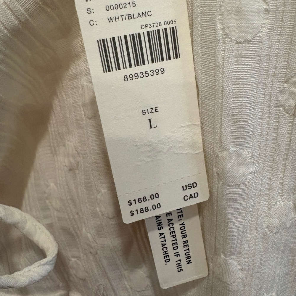 MAEVE WHITE PUFF SLEEVE DRESS - Picture 7 of 9
